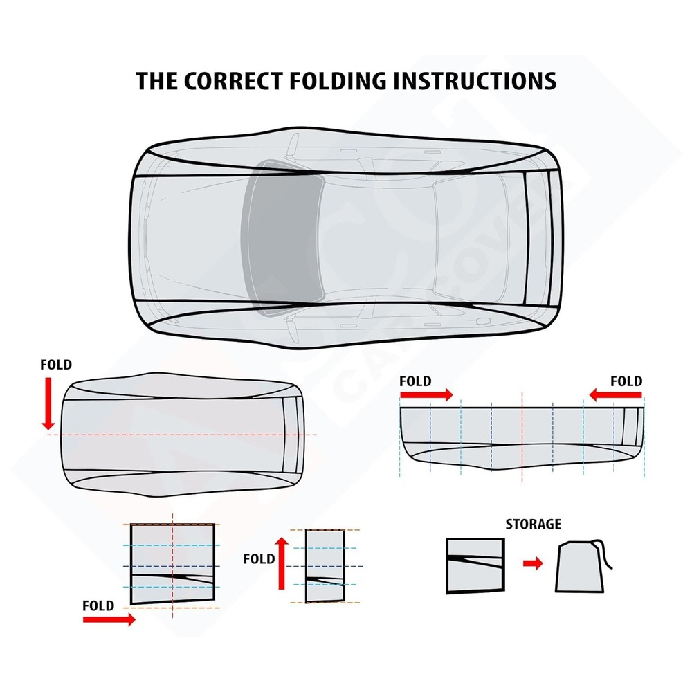 Body Cover for Jimny Water Resistant Polyester Fabric with Mirror Pocket Slots_Grey 